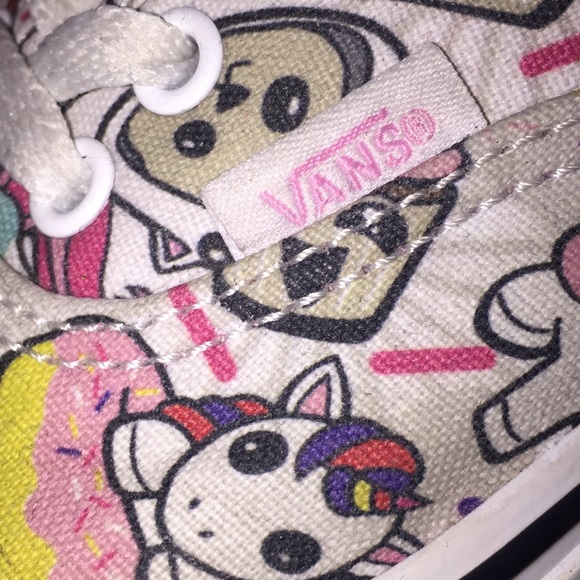 Pink unicorn donut vans - Picture 2 of 2